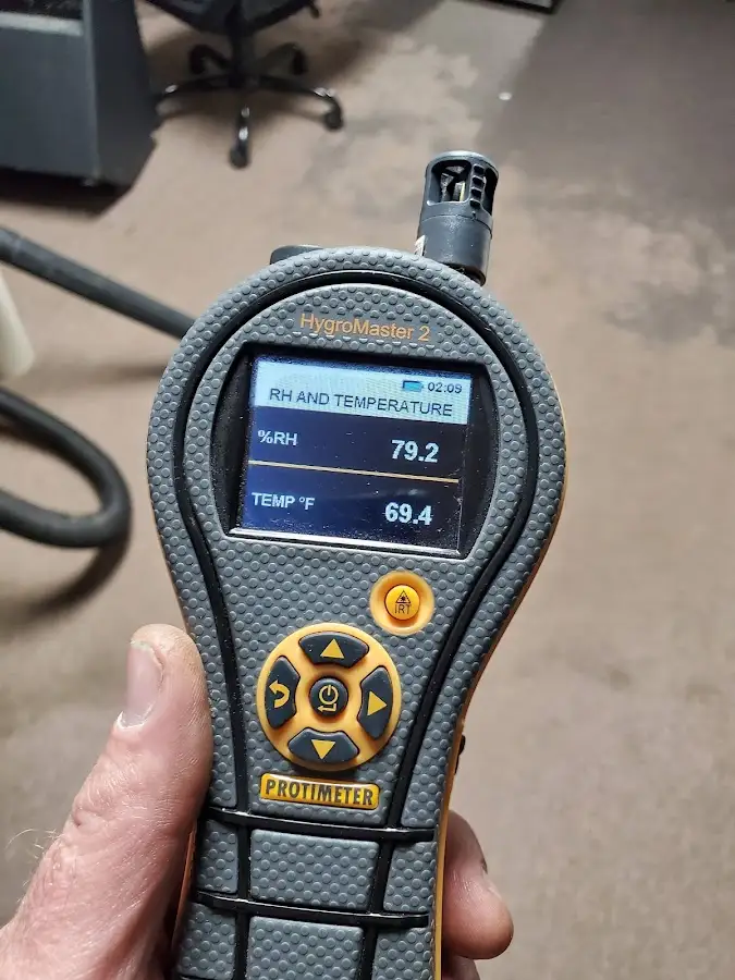 Moisture meter humidity assessment for Fire & Smoke Damage Restoration in Shenango